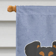 Load image into Gallery viewer, Morkie Welcome Flag Canvas House Size CK3762CHF