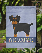 Load image into Gallery viewer, Morkie Welcome Garden Flag - Outdoor Decorative Yard Flag CK3762GF