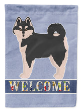 Load image into Gallery viewer, Pomsky #1 Welcome Flag Canvas House Size CK3767CHF