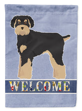 Load image into Gallery viewer, Schnoodle Welcome Flag Canvas House Size CK3772CHF