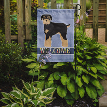 Load image into Gallery viewer, Schnoodle Welcome Garden Flag - Outdoor Decorative Yard Flag CK3772GF