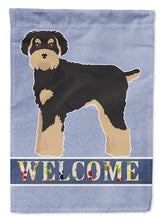 Load image into Gallery viewer, Schnoodle Welcome Garden Flag - Outdoor Decorative Yard Flag CK3772GF