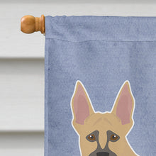 Load image into Gallery viewer, Shepherd Pit Mix #2 Welcome Flag Canvas House Size CK3776CHF
