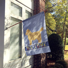 Load image into Gallery viewer, Westiepoo #1 Welcome Flag Canvas House Size CK3784CHF