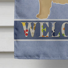 Load image into Gallery viewer, Westiepoo #1 Welcome Flag Canvas House Size CK3784CHF