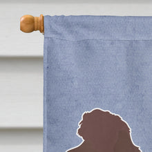 Load image into Gallery viewer, Whoodle #1 Welcome Flag Canvas House Size CK3786CHF