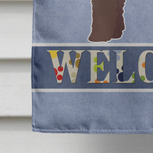 Load image into Gallery viewer, Whoodle #1 Welcome Flag Canvas House Size CK3786CHF