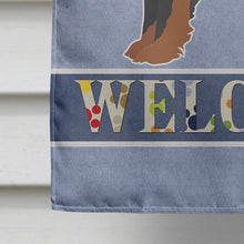 Load image into Gallery viewer, Yorkiepoo #1 Welcome Flag Canvas House Size CK3788CHF
