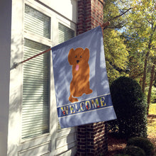 Load image into Gallery viewer, Shih Poo #3 Welcome Flag Canvas House Size CK3797CHF