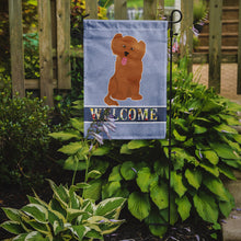 Load image into Gallery viewer, Shih Poo #3 Welcome Garden Flag - Outdoor Decorative Yard Flag CK3797GF