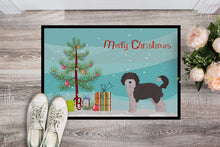 Load image into Gallery viewer, Aussiedoodle #1 Christmas Tree Doormat - 24x36 Decorative Floor Mat – Indoor/Outdoor Rug with Artistic Flair CK3800JMAT