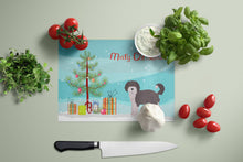 Load image into Gallery viewer, Aussiedoodle #1 Christmas Tree Glass Cutting Boards – Durable, Decorative Kitchen Art Large CK3800LCB