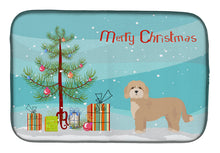 Load image into Gallery viewer, Cavachon Christmas Tree Dish Drying Mat – Absorbent, Artistic Kitchen Essentials CK3810DDM