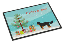 Load image into Gallery viewer, Black and Tan Cavapoo Christmas Tree Doormat - 24x36 Decorative Floor Mat – Indoor/Outdoor Rug with Artistic Flair CK3811JMAT