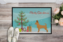 Load image into Gallery viewer, Tan Chion Christmas Tree Doormat - 24x36 Decorative Floor Mat – Indoor/Outdoor Rug with Artistic Flair CK3814JMAT