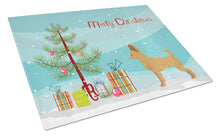 Load image into Gallery viewer, Tan Chion Christmas Tree Glass Cutting Boards – Durable, Decorative Kitchen Art Large CK3814LCB