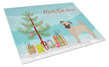 Load image into Gallery viewer, Fawn Chug Christmas Tree Glass Cutting Boards – Durable, Decorative Kitchen Art Large CK3821LCB