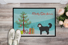Load image into Gallery viewer, Black Cockapoo Christmas Tree Doormat - 24x36 Decorative Floor Mat – Indoor/Outdoor Rug with Artistic Flair CK3823JMAT