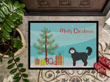 Load image into Gallery viewer, Black Cockapoo Christmas Tree Doormat - 24x36 Decorative Floor Mat – Indoor/Outdoor Rug with Artistic Flair CK3823JMAT
