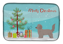 Load image into Gallery viewer, Doxiepoo Christmas Tree Dish Drying Mat – Absorbent, Artistic Kitchen Essentials CK3826DDM