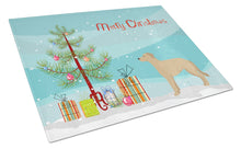 Load image into Gallery viewer, German Sheprador #1 Christmas Tree Glass Cutting Boards – Durable, Decorative Kitchen Art Large CK3834LCB