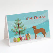 Load image into Gallery viewer, Goldador Christmas Tree Greeting Cards -  Blank Note Cards – 8-Pack of Artist-Designed Cards with Envelopes