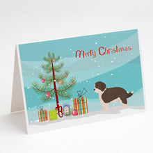Load image into Gallery viewer, Havapoo #1 Christmas Tree Greeting Cards -  Blank Note Cards – 8-Pack of Artist-Designed Cards with Envelopes