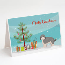 Load image into Gallery viewer, Havapoo #2 Christmas Tree Greeting Cards -  Blank Note Cards – 8-Pack of Artist-Designed Cards with Envelopes