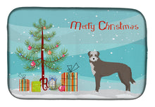 Load image into Gallery viewer, Lurcher #1 Christmas Tree Dish Drying Mat – Absorbent, Artistic Kitchen Essentials CK3850DDM