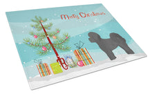 Load image into Gallery viewer, Black Mal-Shi Christmas Tree Glass Cutting Boards – Durable, Decorative Kitchen Art Large CK3852LCB