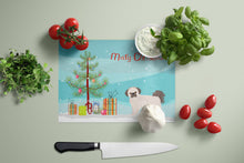 Load image into Gallery viewer, Pekeapoo Christmas Tree Glass Cutting Boards – Durable, Decorative Kitchen Art Large CK3857LCB