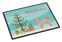 Load image into Gallery viewer, Tan Pomchi Christmas Tree Doormat - 24x36 Decorative Floor Mat – Indoor/Outdoor Rug with Artistic Flair CK3860JMAT