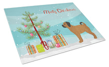 Load image into Gallery viewer, Puggle Christmas Tree Glass Cutting Boards – Durable, Decorative Kitchen Art Large CK3863LCB