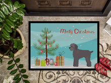 Load image into Gallery viewer, Grey Schnoodle Christmas Tree Doormat - 24x36 Decorative Floor Mat – Indoor/Outdoor Rug with Artistic Flair CK3865JMAT