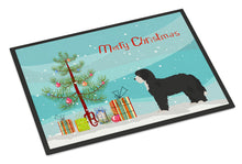 Load image into Gallery viewer, Black Sheepadoodle Christmas Tree Doormat - 24x36 Decorative Floor Mat – Indoor/Outdoor Rug with Artistic Flair CK3868JMAT
