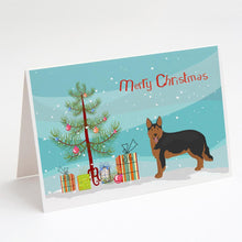 Load image into Gallery viewer, Shollie #2 Christmas Tree Greeting Cards -  Blank Note Cards – 8-Pack of Artist-Designed Cards with Envelopes