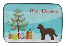 Load image into Gallery viewer, Whoodle #1 Christmas Tree Dish Drying Mat – Absorbent, Artistic Kitchen Essentials CK3880DDM