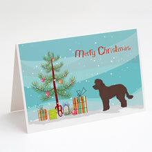 Load image into Gallery viewer, Whoodle #1 Christmas Tree Greeting Cards -  Blank Note Cards – 8-Pack of Artist-Designed Cards with Envelopes