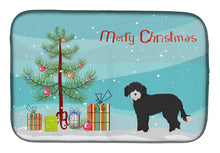 Load image into Gallery viewer, Whoodle #2 Christmas Tree Dish Drying Mat – Absorbent, Artistic Kitchen Essentials CK3881DDM