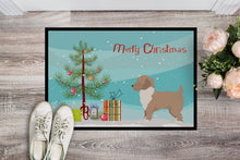 Load image into Gallery viewer, Yorkiepoo #2 Christmas Tree Doormat - 24x36 Decorative Floor Mat – Indoor/Outdoor Rug with Artistic Flair CK3883JMAT