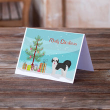 Load image into Gallery viewer, Zuchon #2 Christmas Tree Greeting Cards -  Blank Note Cards – 8-Pack of Artist-Designed Cards with Envelopes