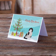Load image into Gallery viewer, Cavachon #3 Christmas Tree Greeting Cards -  Blank Note Cards – 8-Pack of Artist-Designed Cards with Envelopes