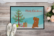 Load image into Gallery viewer, Shih Poo #3 Christmas Tree Doormat - 24x36 Decorative Floor Mat – Indoor/Outdoor Rug with Artistic Flair CK3891JMAT
