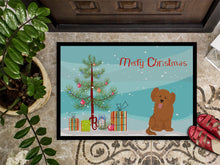 Load image into Gallery viewer, Shih Poo #3 Christmas Tree Doormat - 24x36 Decorative Floor Mat – Indoor/Outdoor Rug with Artistic Flair CK3891JMAT