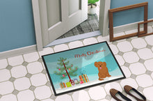 Load image into Gallery viewer, Shih Poo #3 Christmas Tree Doormat - 24x36 Decorative Floor Mat – Indoor/Outdoor Rug with Artistic Flair CK3891JMAT