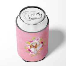 Load image into Gallery viewer, Afghan Hound Pink Flowers Can or Bottle Hugger CK4110CC