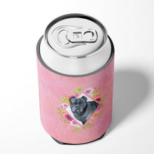 Load image into Gallery viewer, Cane Corso Pink Flowers Can or Bottle Hugger CK4125CC