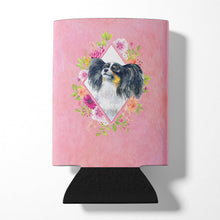 Load image into Gallery viewer, Papillon Pink Flowers Can or Bottle Hugger CK4165CC