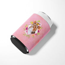 Load image into Gallery viewer, Yorkshire Terrier #1 Pink Flowers Can or Bottle Hugger CK4194CC