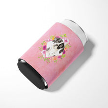 Load image into Gallery viewer, English Pointer Pink Flowers Can or Bottle Hugger CK4239CC